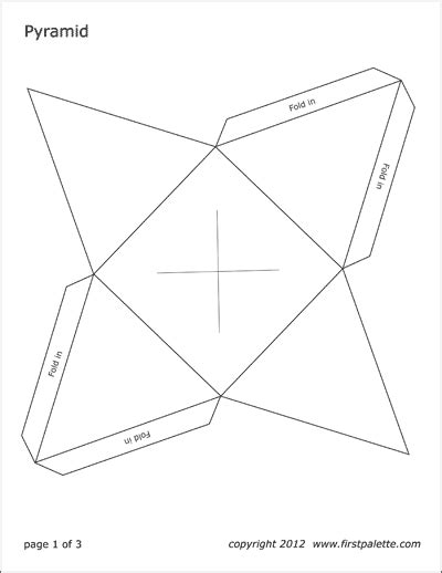 cube templates  printable templates coloring pages firstpalettecom paper template