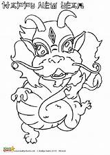 Chinese Dragon Coloring Pages Kids Drawing Cartoon Dragons Color Year Printable Sheets Excellent Drawings Other Paintingvalley Them Printables Getcolorings Lot sketch template