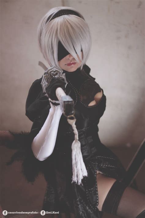 Nier Automata 2b Cosplay By Katta Ramos Cosplayers And Babes