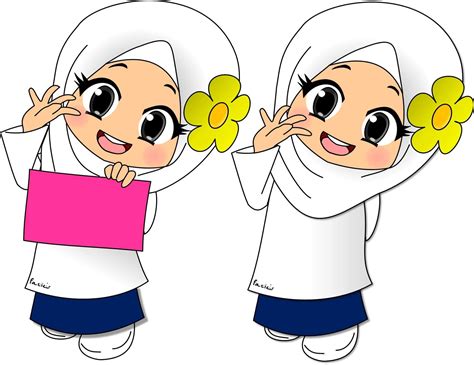 trend populer kartun anak muslimah