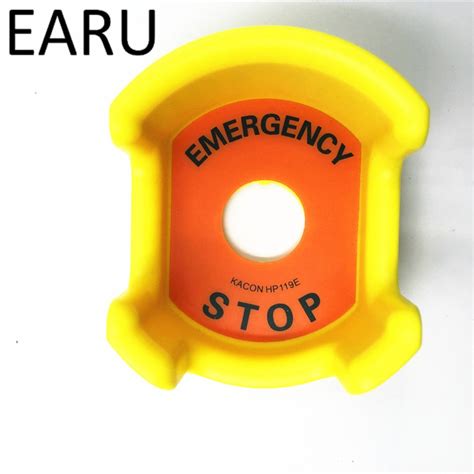 22mm Emergency Stop Push Button Switch Protection Seat Button Cover