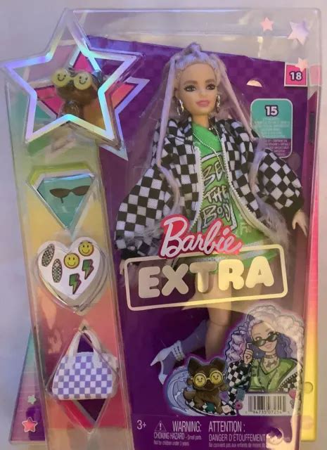 barbie collector extra  lilac hair barbie  pet