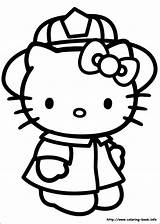 Coloring Kitty Hello Colouring Kids Sheets sketch template