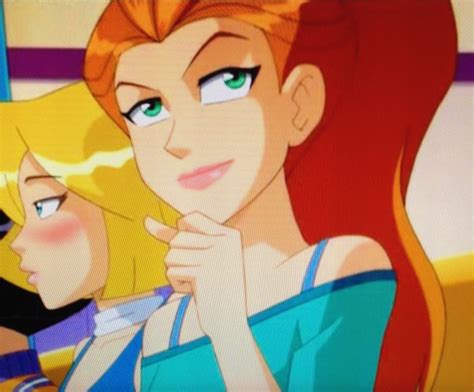 pin by jose sandoval on totally spies red head cartoon totally