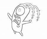 Plankton Coloring Pages Drawing Zooplankton Printable Template Getcolorings Popular Getdrawings Print Color sketch template