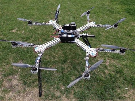 customizable octocopter     ultimate delivery drone
