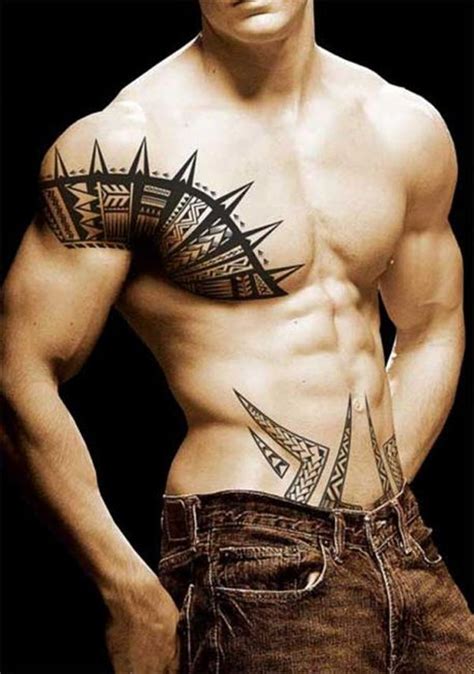 chest  shoulder tribal tattoo tattoos book  tattoos designs