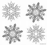 Coloring Snowflake Pages Frozen Printable Cool2bkids Kids sketch template