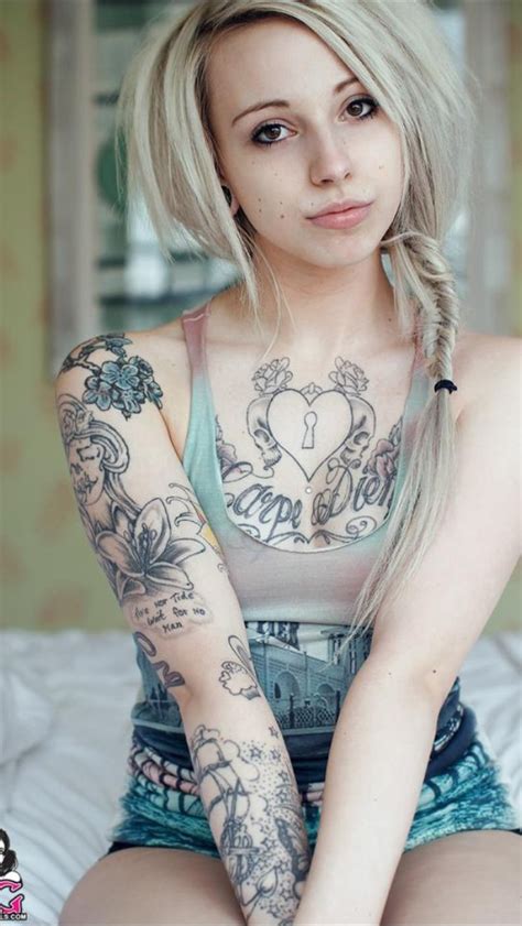 suicide girls have cool tattoos tattoos piercings