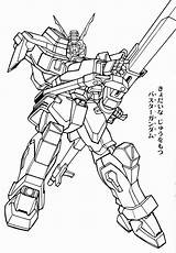 Gundam Coloring Dibujos Mewarnai Robot Wing Colorare Colorear sketch template