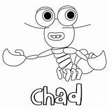 Chad sketch template