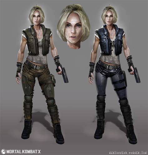 Изображение Mortal Kombat X Mkx Concept Art Mn Sonya 01  Mortal