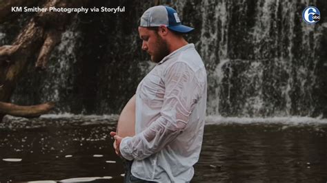 Kentucky Man Takes Wife S Place In Maternity Shoot After She S Placed