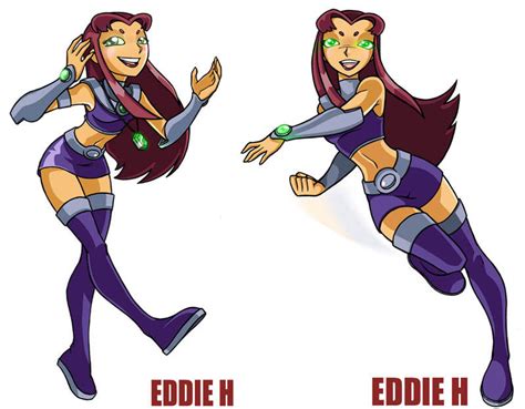 Teen Titans Starfire By Eddieholly On Deviantart