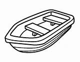 Coloring Canoe Pages Getcolorings Small sketch template