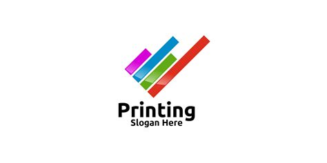 digital printing company logo design  denayunecs codester