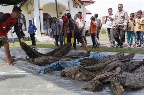 45 jenazah korban tsunami aceh 14 tahun silam ditemukan saat hendak