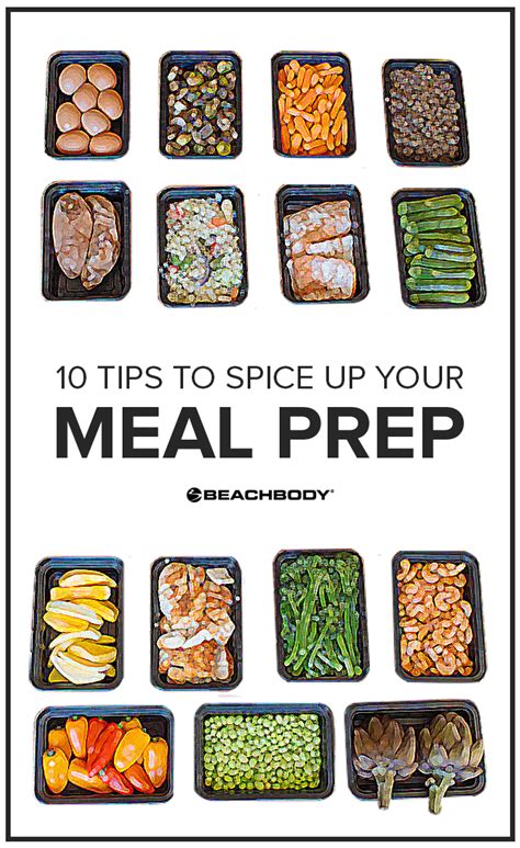 10 Tips To Meal Prep Without Getting Bored The Beachbody Blog
