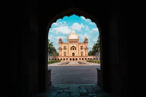 building  india  stock photo