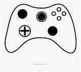 Xbox Evite Videogiochi Clipartkey sketch template