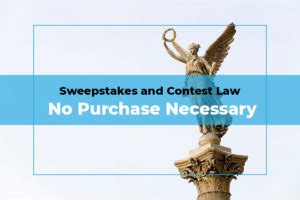 purchase  contest  sweepstakes law realtime media