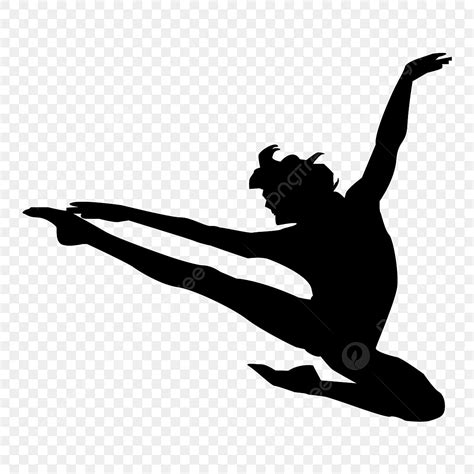 Gambar Penari Balet Pria Menari Balet Siluet Clipart Balet Tarian
