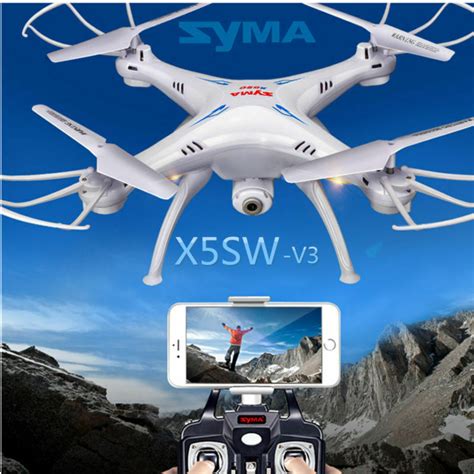 syma xsw  wifi fpv explorers  rc quadcopter drones  hd camera white ebay