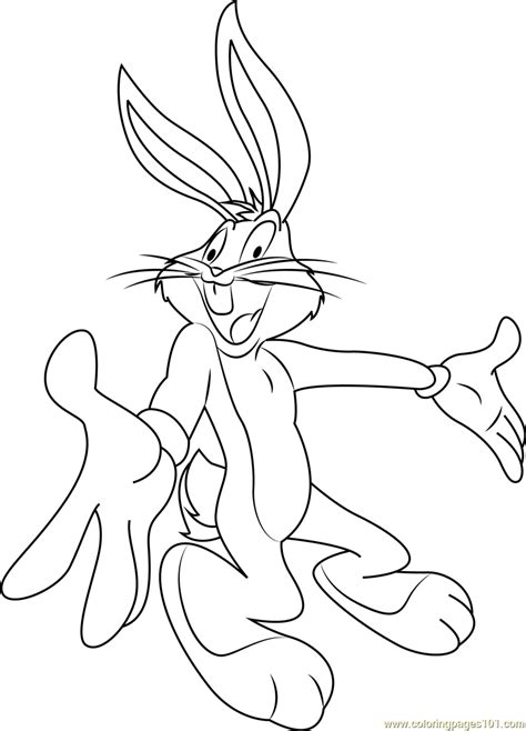 bugs bunny coloring page  kids  bugs bunny printable coloring