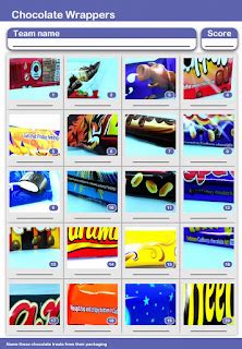 chocolate bar picture quizzes