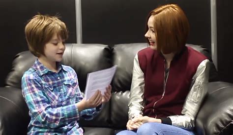 Karen Gillan Interviewed By A Nine Year Old About Doctor