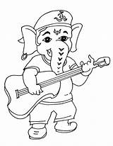 Ganesh Ganesha Drawing Bal Coloring Kids Sketch Pages Easy Simple Chaturthi Color Sketches Kid Lord Drawings Getdrawings Games Printable Clip sketch template