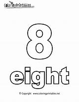 Number Eight Coloring Pages Printable Math Coloringprintables Numbers Quotes Words Kids Colouring Preschool Sheet Kindergarten Sheets Quotesgram Worksheets Printables Abc sketch template