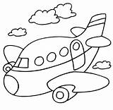 Kleurplaat Vliegtuig Kleurplaten Vervoer Verkeer Door Kind Coloring Eenvoudig Tekeningen Peuter Tekening Bewaard Voor Gratis Boek Explore sketch template