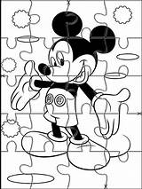 Mickey Mouse Recortar Quebra Bebeazul Atividades Cabeça Jigsaw Cabeca Fichas Infantil Criança Websincloud Actividadesimpressao Palavras sketch template