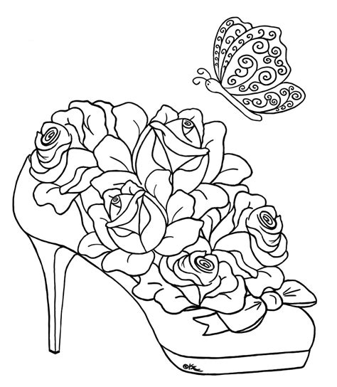 flower border coloring pages  getcoloringscom  printable