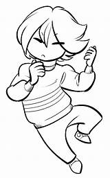 Undertale Coloring Pages Chara Template sketch template