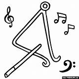 Triangle Kolorowanki Instrumenty Muzyczne Desenho Instrumento Trojkat Triângulo Triangulo Thecolor Pratos Darmowe Dzieci Tudodesenhos sketch template