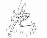 Tinkerbell Coloring Pages Dust Pixie Spreading Disney Fairy Drawing Silhouette Printable Flying Tinker Bell Color Tattoo Sheets Princess Para Kids sketch template