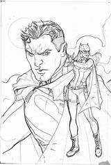 Superman Terrydodson Pencils Deviantart sketch template