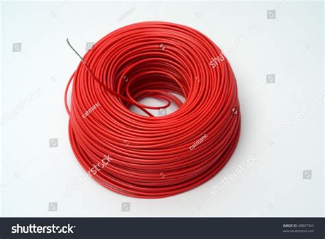 red wire stock photo  shutterstock