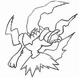 Pokemon Darkrai Coloring Pages Pokémon Drawings Pikachu sketch template
