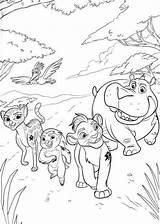 Fuli Kion Guard Lion Bunga Coloring Pages Beshte Fun Kids sketch template