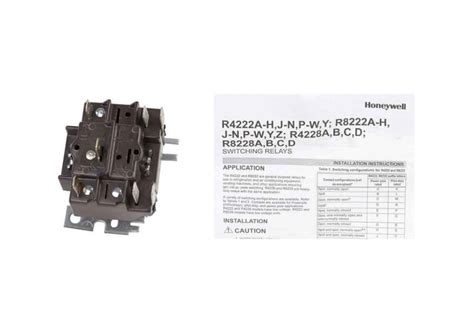 honeywell switching relays user guide