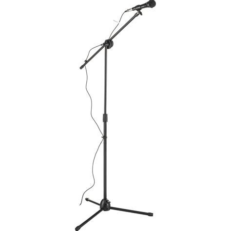 ion audio microphone  stand bundle mic stand kit bh photo