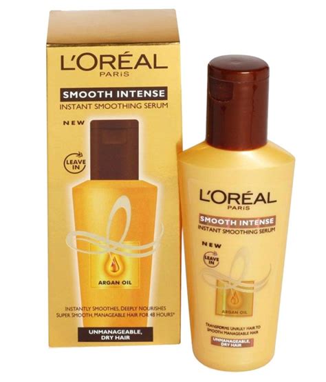 loreal paris smooth intense hair serum  ml buy loreal paris smooth intense hair serum