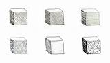Shading Cube Pen Ink Techniques Drawing Using Shaded Shade Geometric Marks Types Different Shape Hatching Cubes Sketching Drawings Crosshatching Objects sketch template
