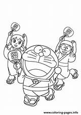 Friends Coloring Pages Doraemon Summer Printable Info Print Colouring Prints sketch template
