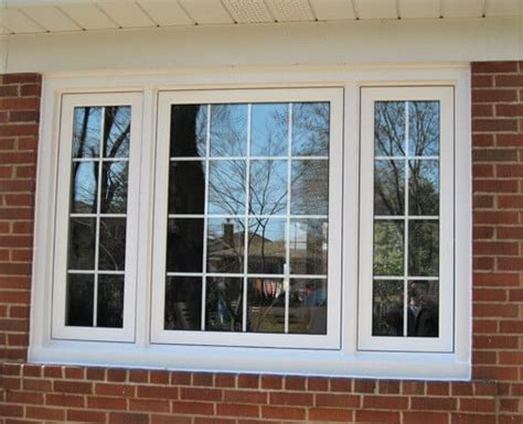 white casement window  colonial grills oakville windows  doors