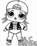 Coloring Surprise Swag Lol Mc Pages Doll Printable Print Topcoloringpages Color sketch template