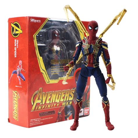 14cm Avengers Infinity War Iron Spider Shf Figuarts Normal
